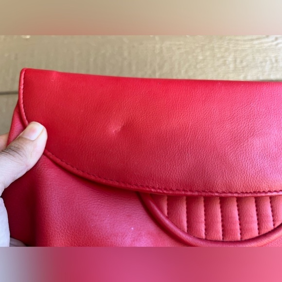 Genuine leather retro Lofthouse purse/clutch - Picture 3 of 5